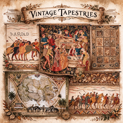 How Vintage Tapestries Were Made in Medieval Times?