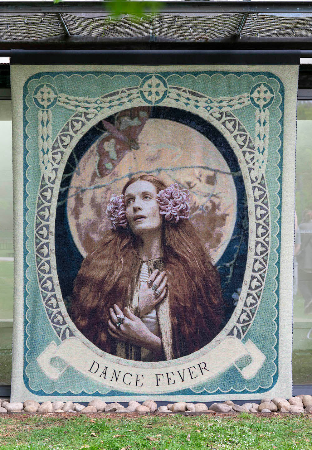 Dance Fever portrait tapestry