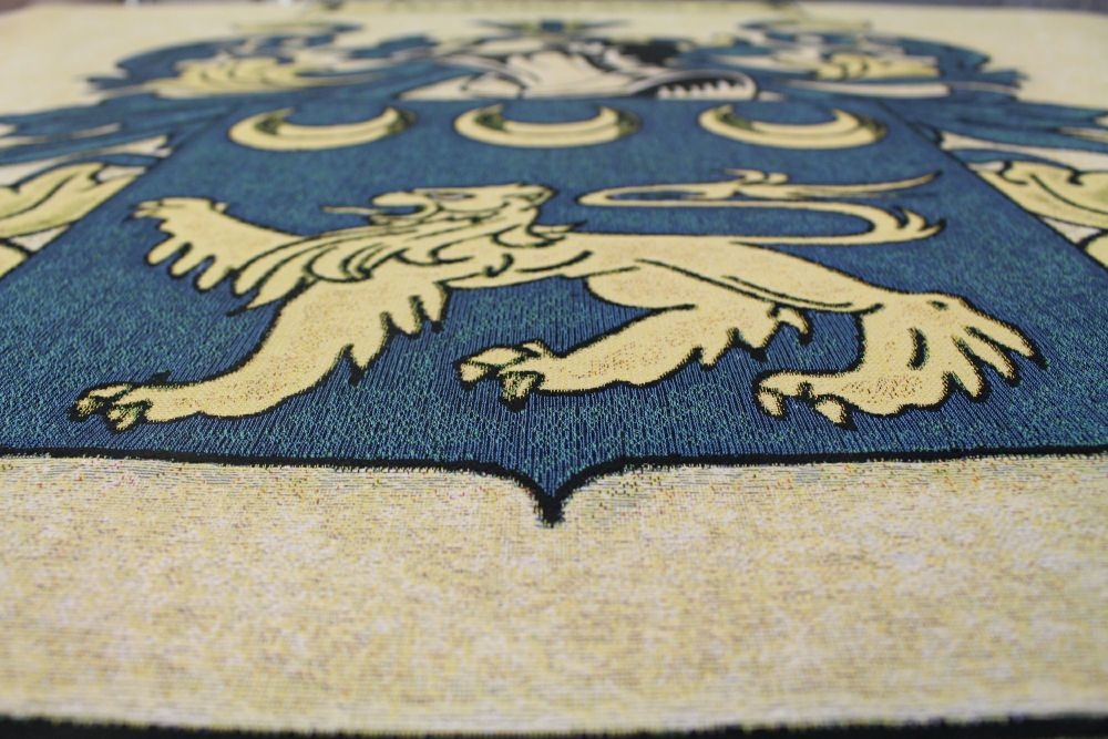 McGovern crest woven tapestry