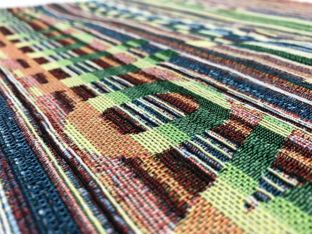 Intricate woven textile
