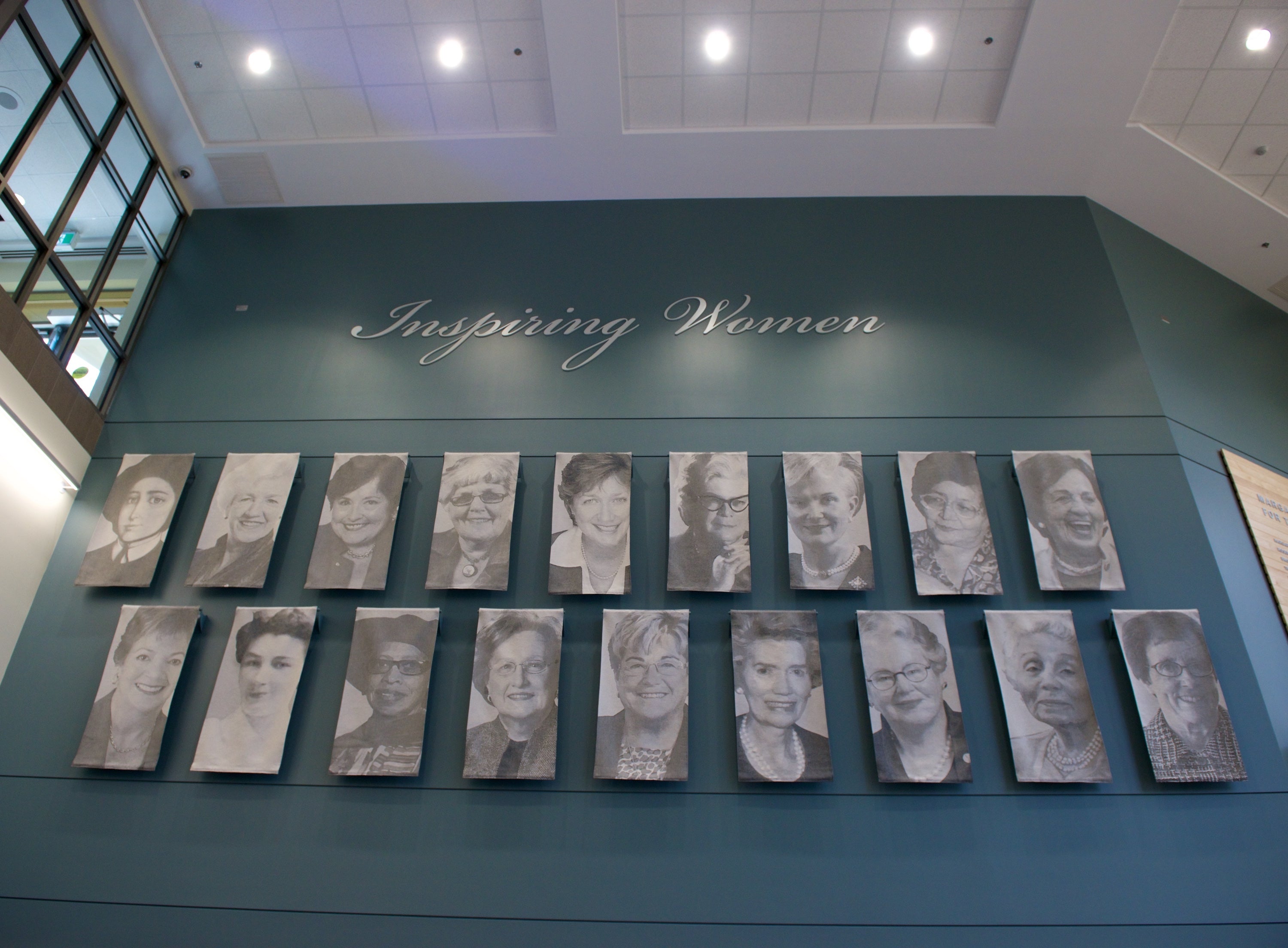 Inspiring women display