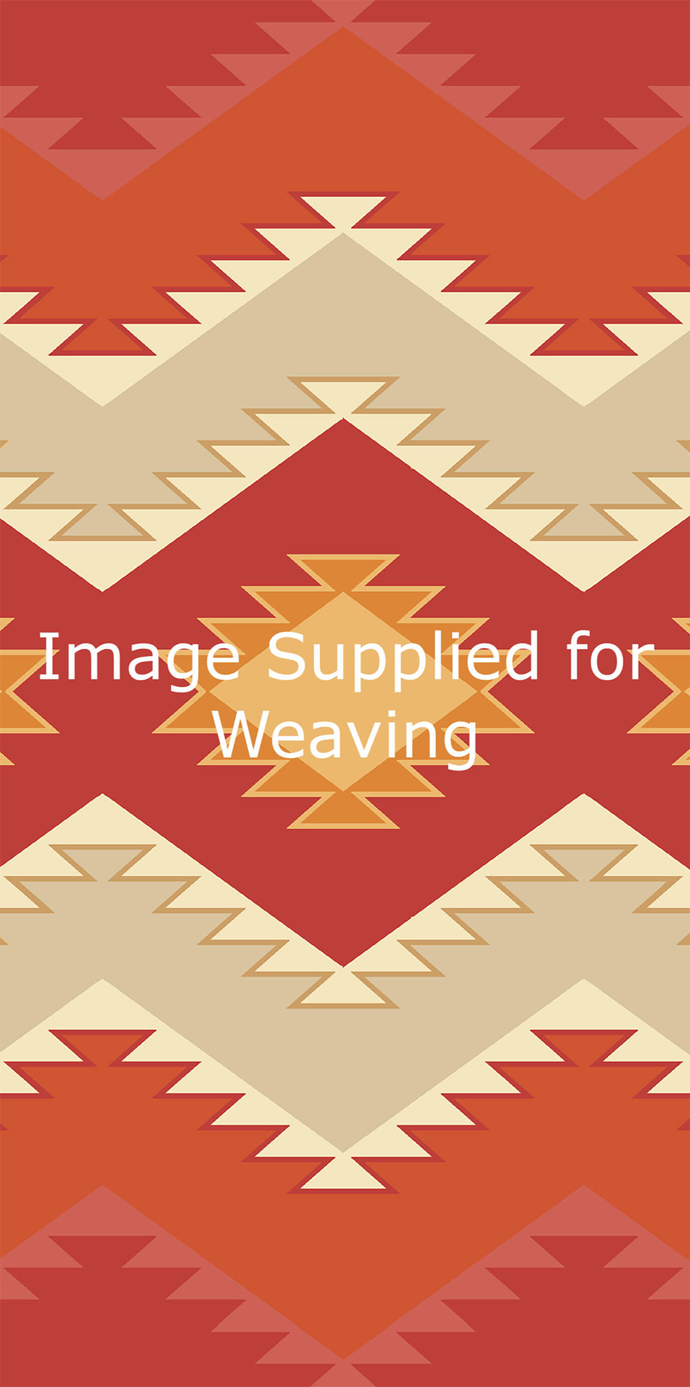 Geometric textile design for weaving