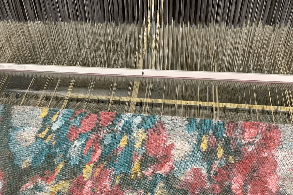 Loom Weaving Tapestry