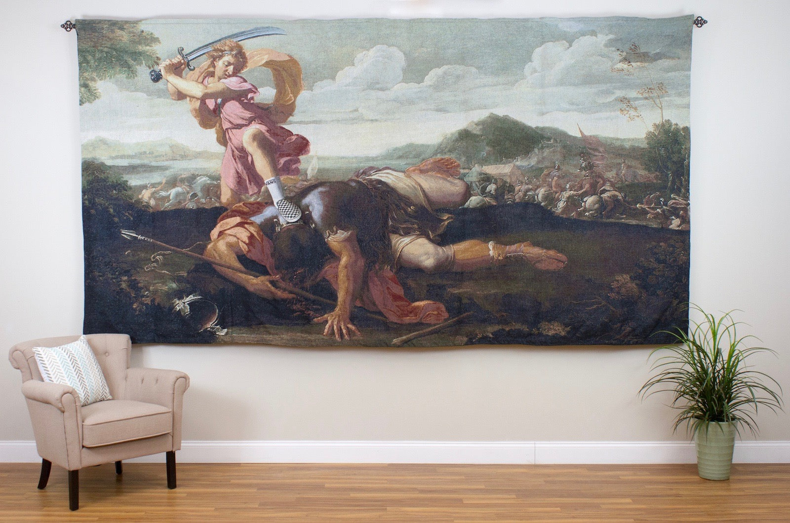 David Goliath Tapestry