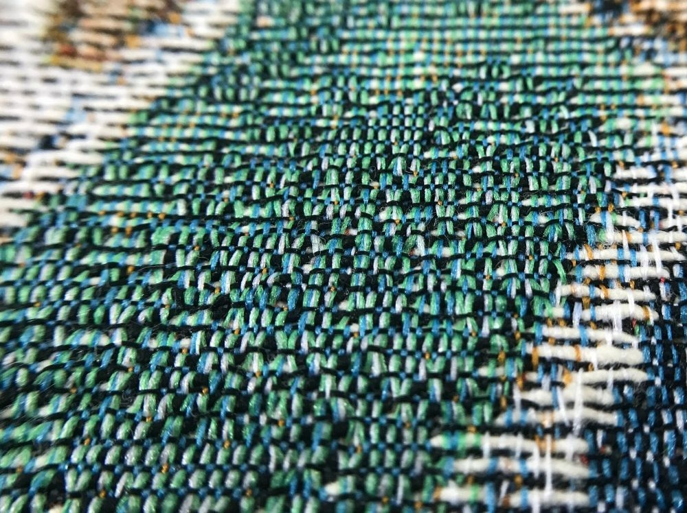 Detailed woven fabric texture