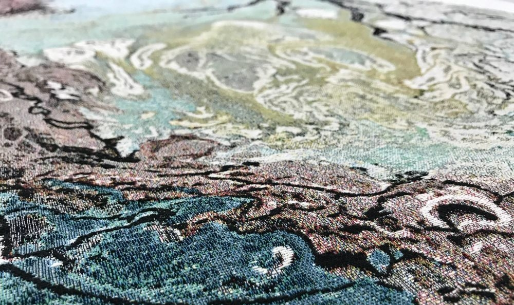 Detailed woven fabric design