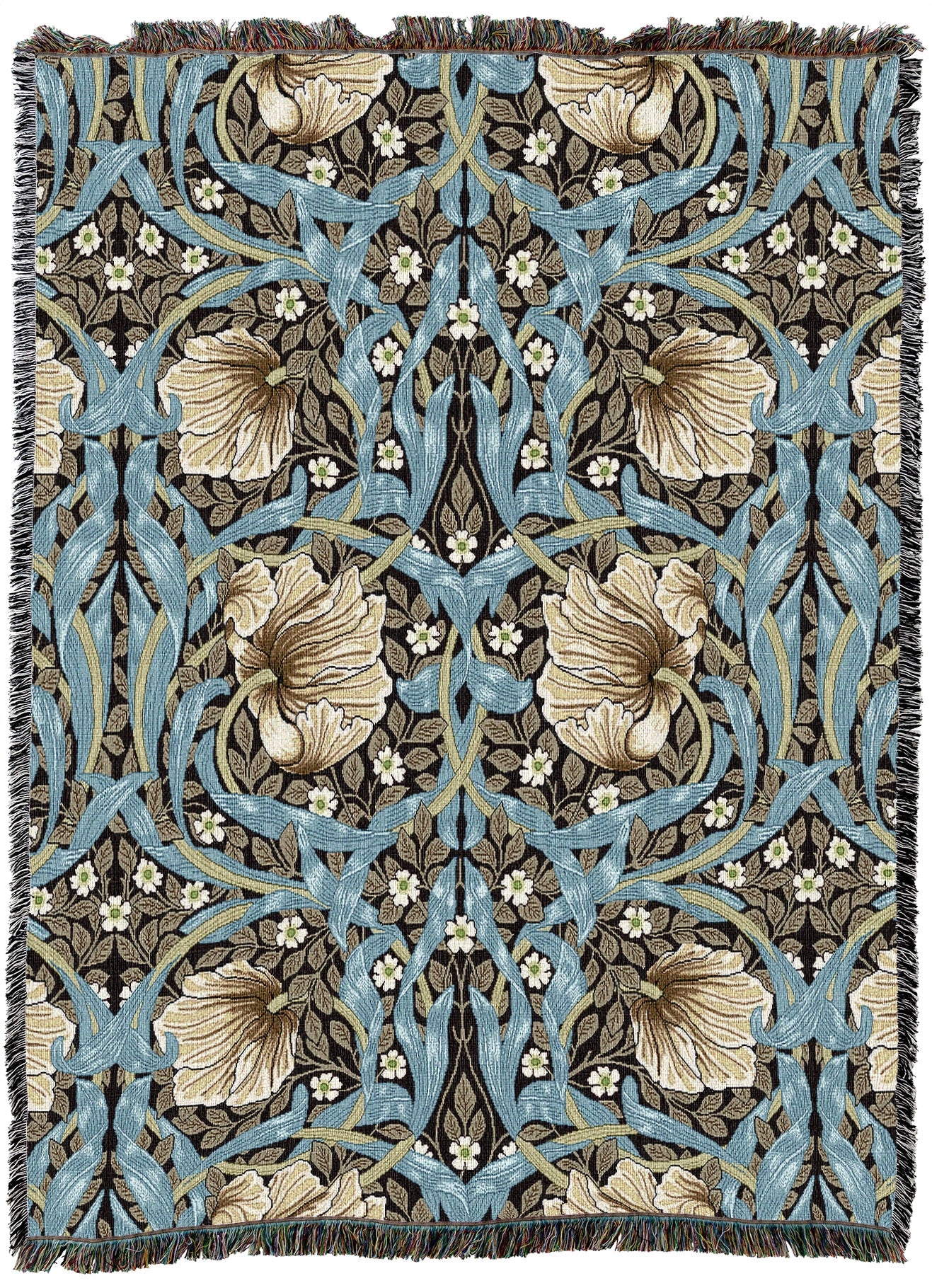William Morris Pimpernel Vanilla Throw