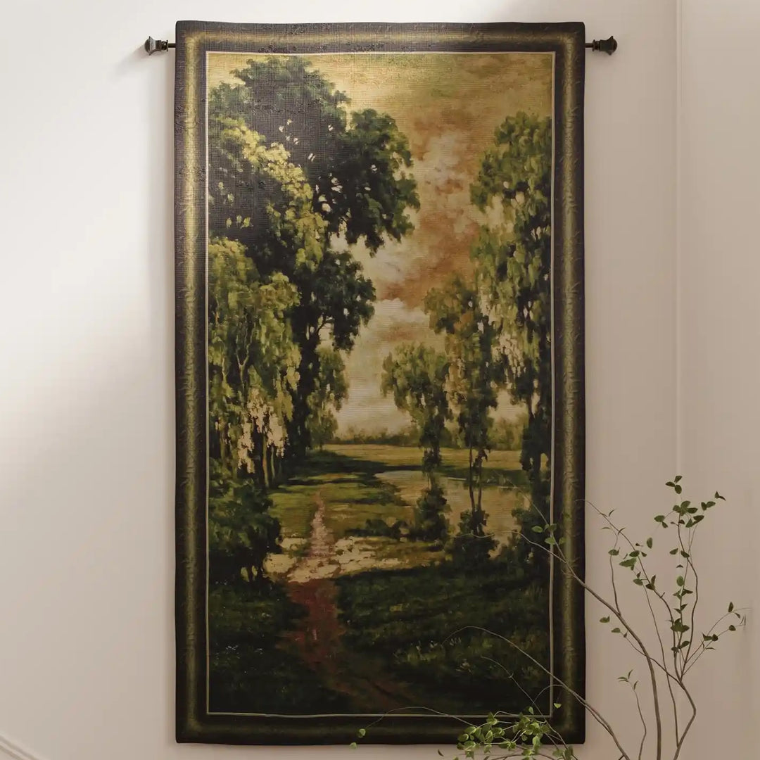 Tranquility Verdure Large Wall Tapestry