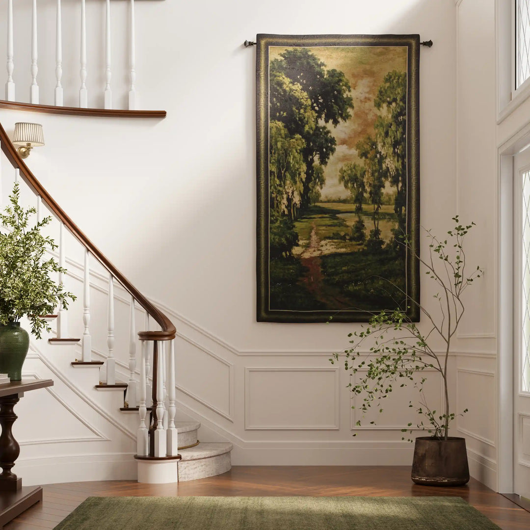 Tranquility Verdure Large Wall Tapestry