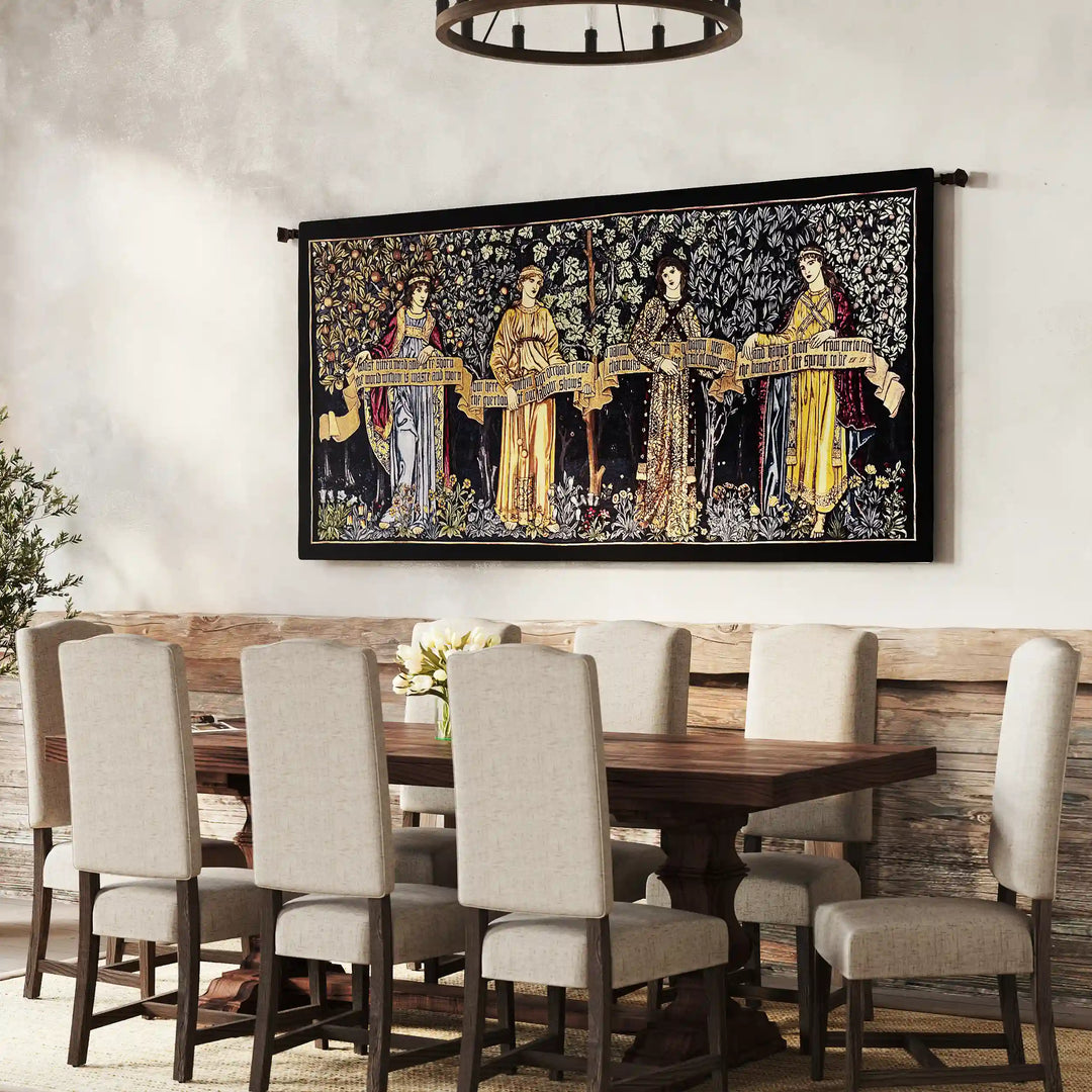 Four Seasons William Morris Wall Tapestry