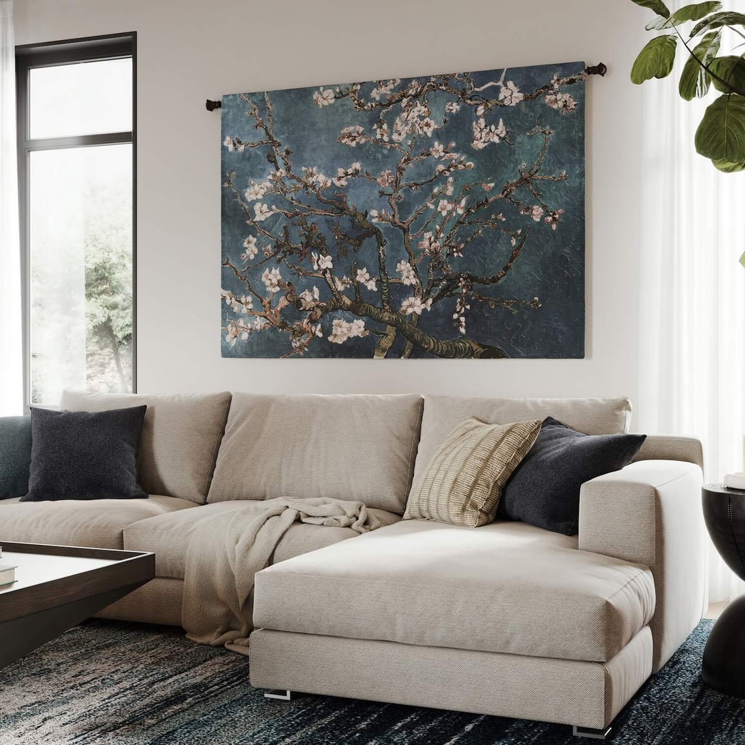 Almond Blossom Wall Hanging Tapestry
