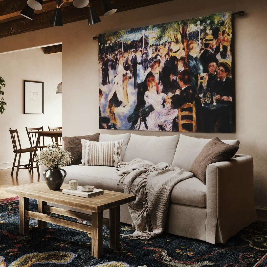 Bal du Moulin de la Galette Wall Tapestry