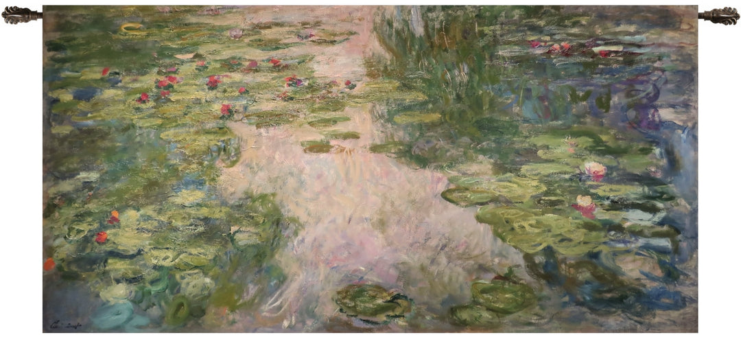 Monet Waterlilies Wall Tapestry