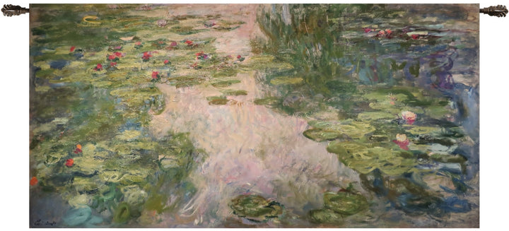 Monet Waterlilies Wall Tapestry