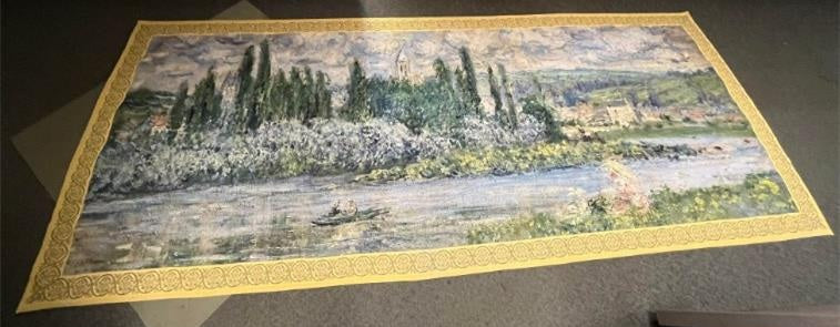 75% OFF CLEARANCE! - Monet View of Vetheuil Sur Siene Wall Tapestry - SALE IS FINAL