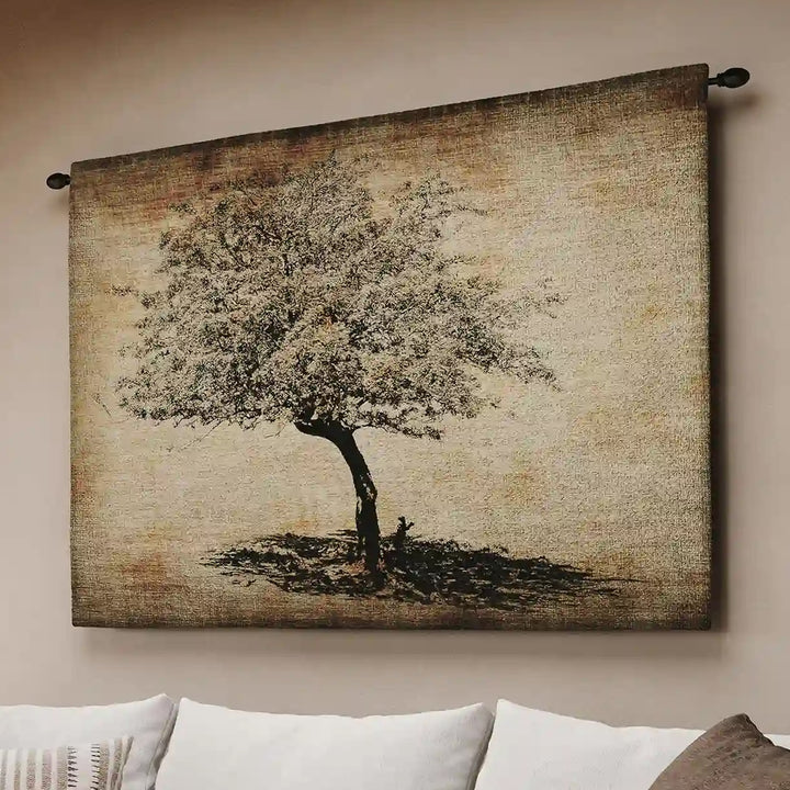 Resting Tree Wall Tapestry