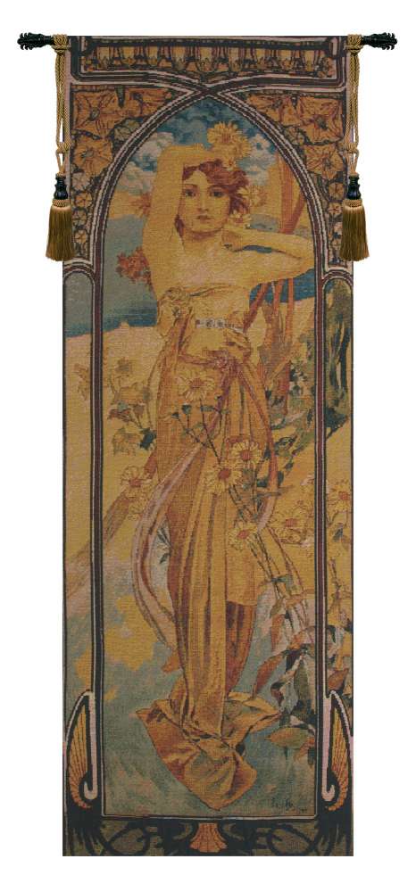 Nouveau Jour Belgian Wall Tapestry