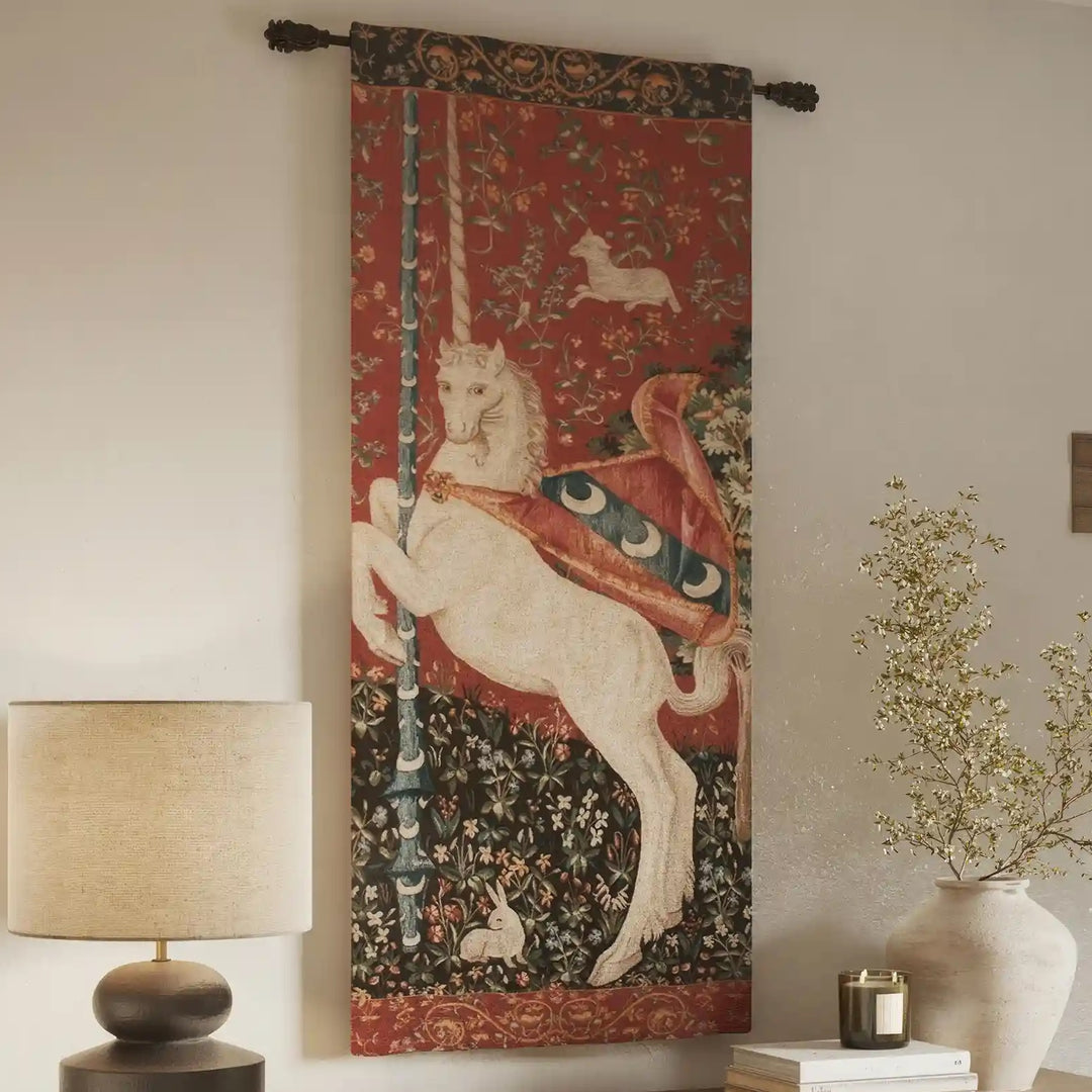 Portiere du Licorne Unicorn French Wall Tapestry