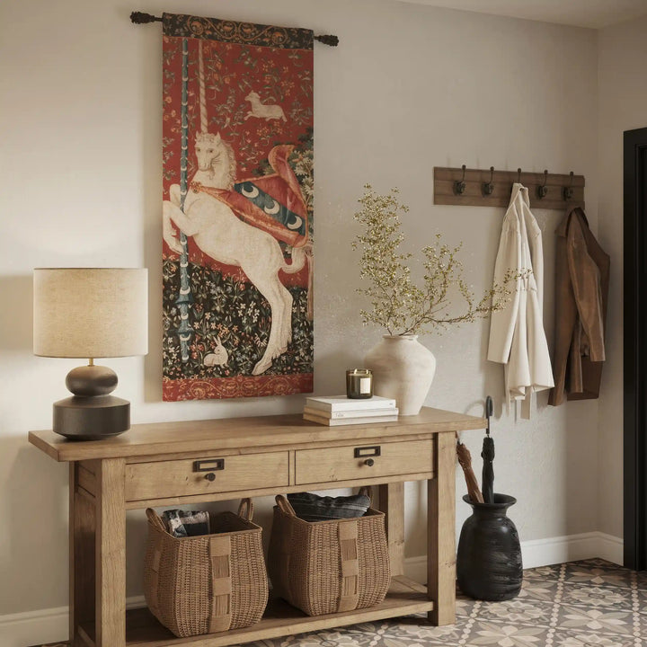 Portiere du Licorne Unicorn French Wall Tapestry