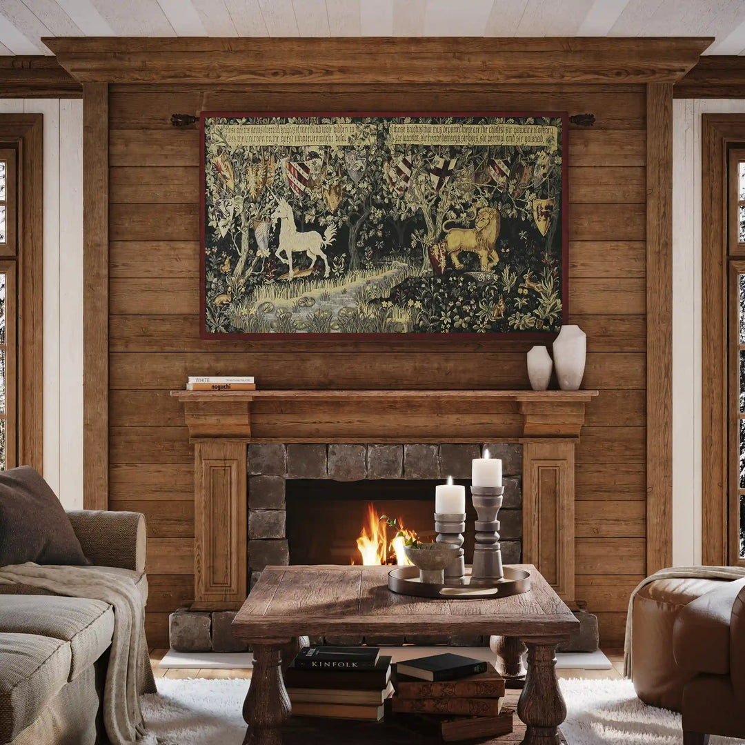 Knights of the Round Table French Wall Tapestry