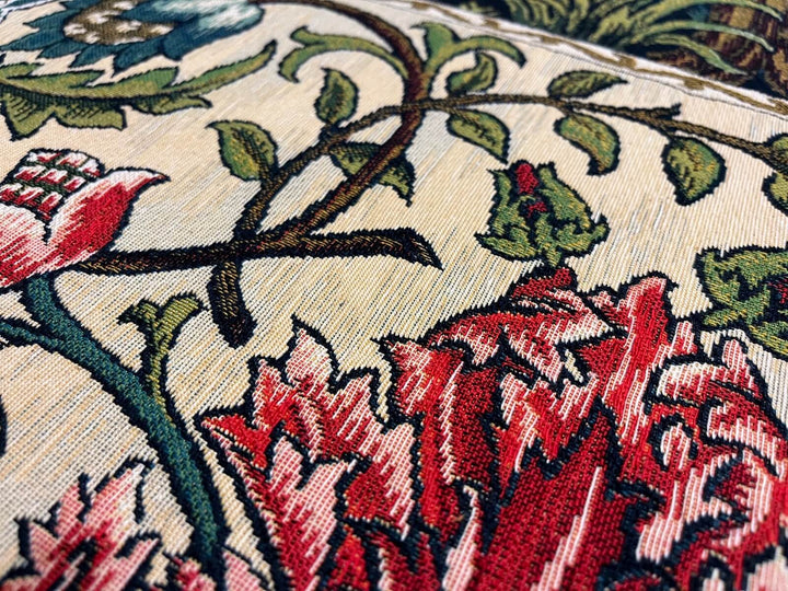 Tree of Life Green William Morris Belgian Wall Tapestry