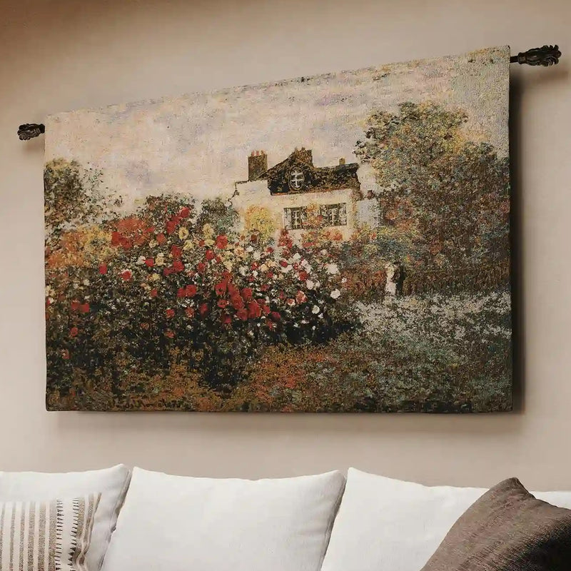The House Of Claude Monet European Wall Tapestry