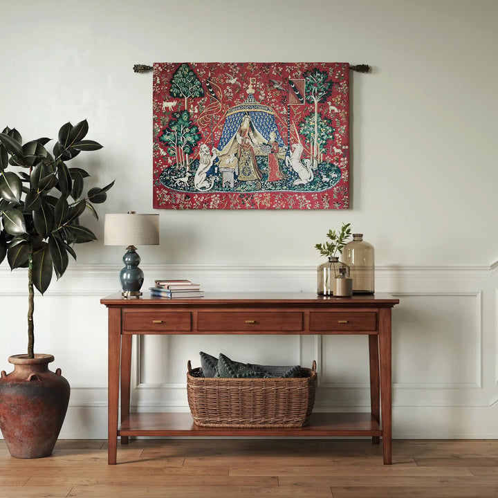 Lady and the Unicorn Belgian Wall Tapestry