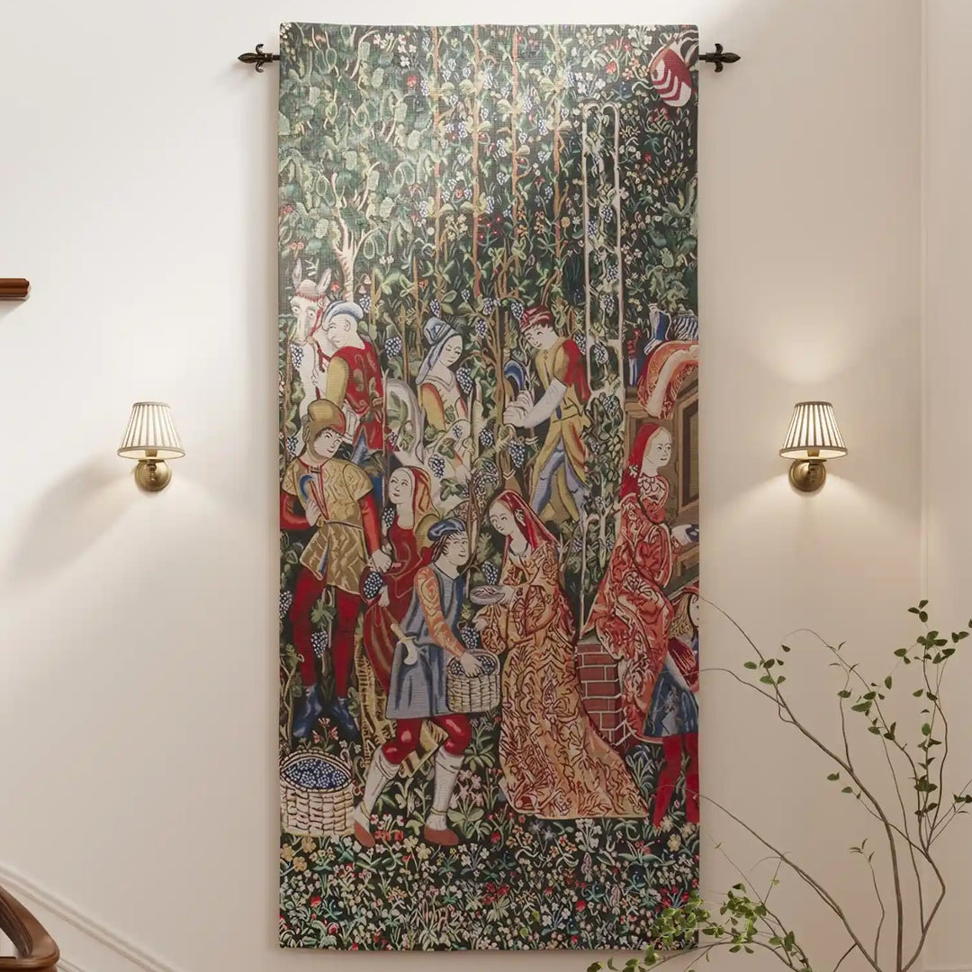 Wine Makers Belgian Wall Tapestry