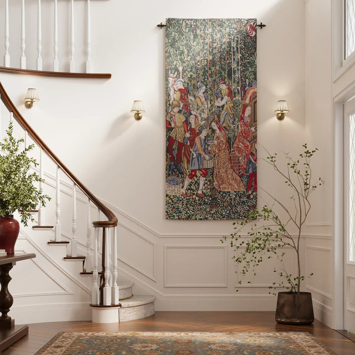 Wine Makers Belgian Wall Tapestry