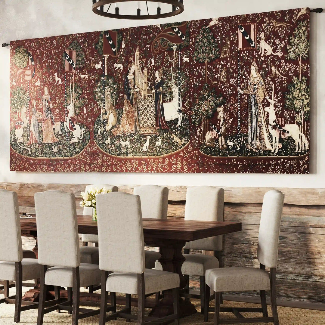 Lady and the Unicorn Series II Belgian Wall Tapestry