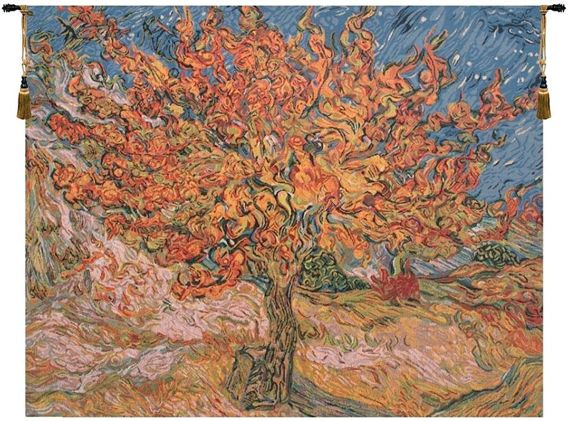 Mulberry Tree Van Gogh Belgian Wall Tapestry