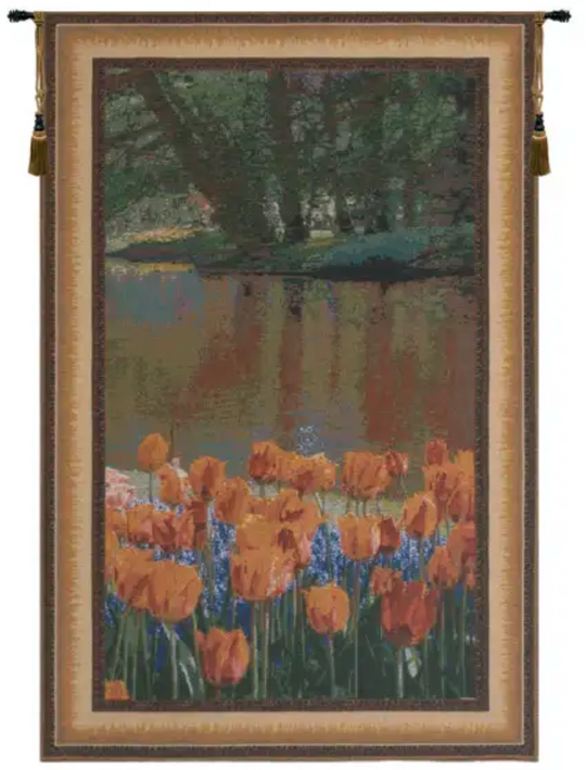Keukenhof VII Belgian Wall Tapestry