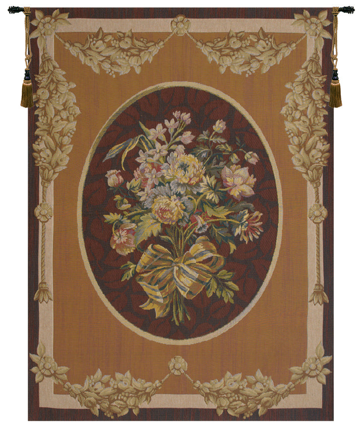 Petit Bouquet en Jaune French Wall Tapestry