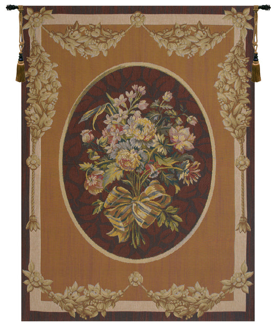 Petit Bouquet en Jaune French Wall Tapestry