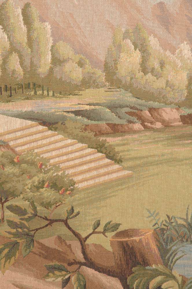 Jardin Panoramique Grande French Wall Tapestry