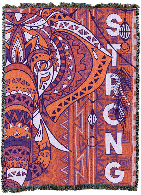 Strong As An Elephant Throw