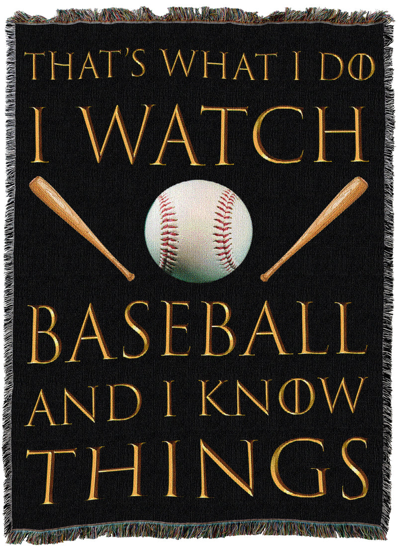 I Watch Baseball Throw