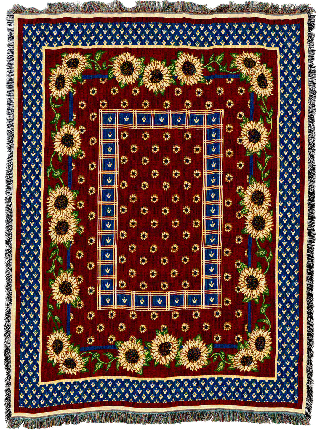 Sunflowers Splendor Throw