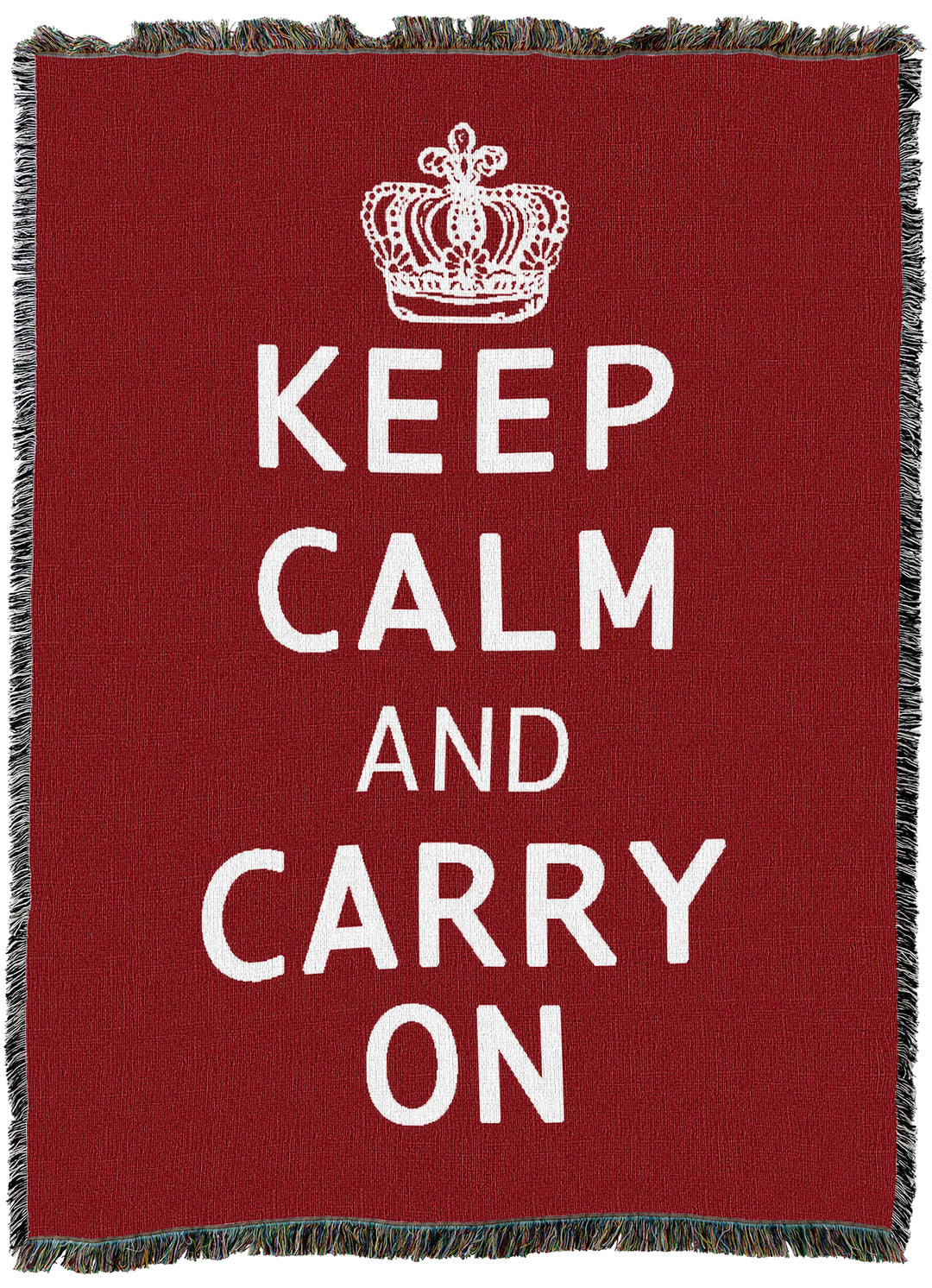 Keep Calm Throw