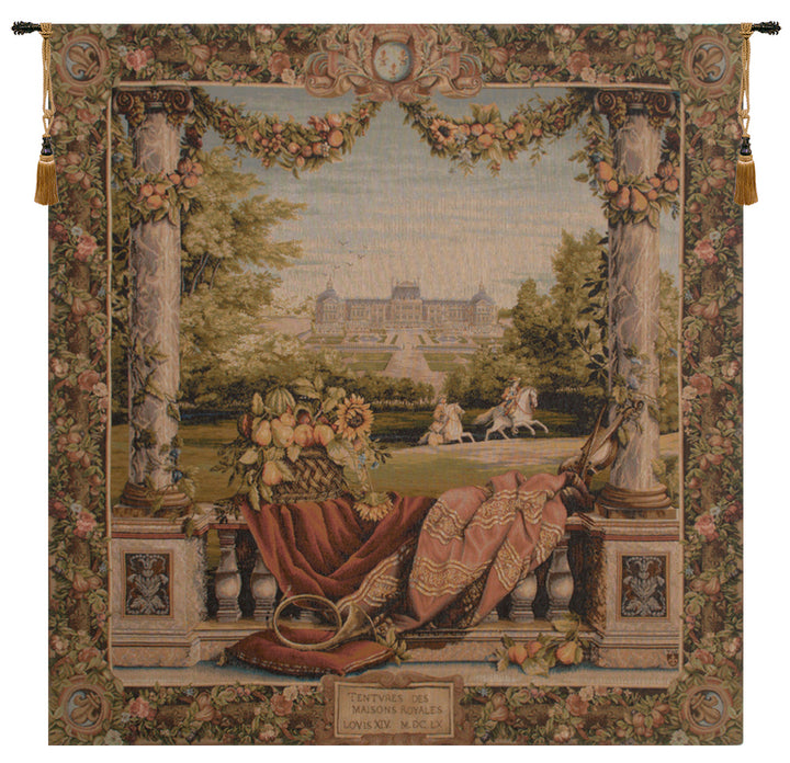 Terrasse Au Chateau II French Wall Tapestry
