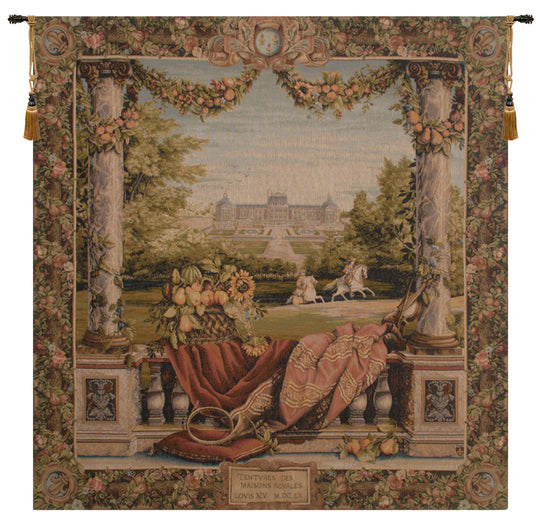 Terrasse Au Chateau II French Wall Tapestry