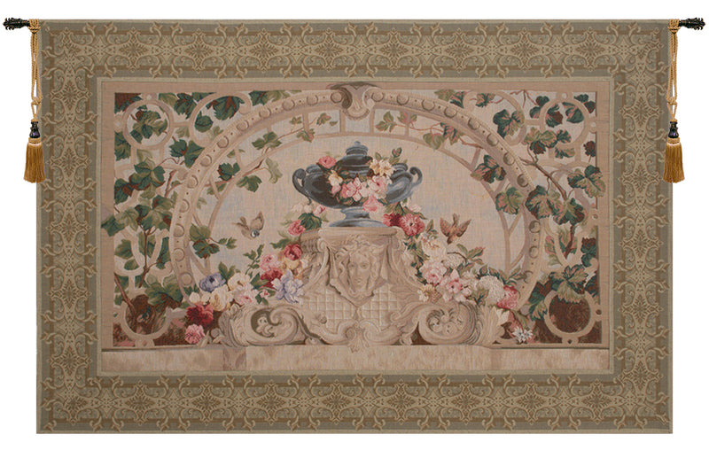 Beauvais III with Border French Wall Tapestry