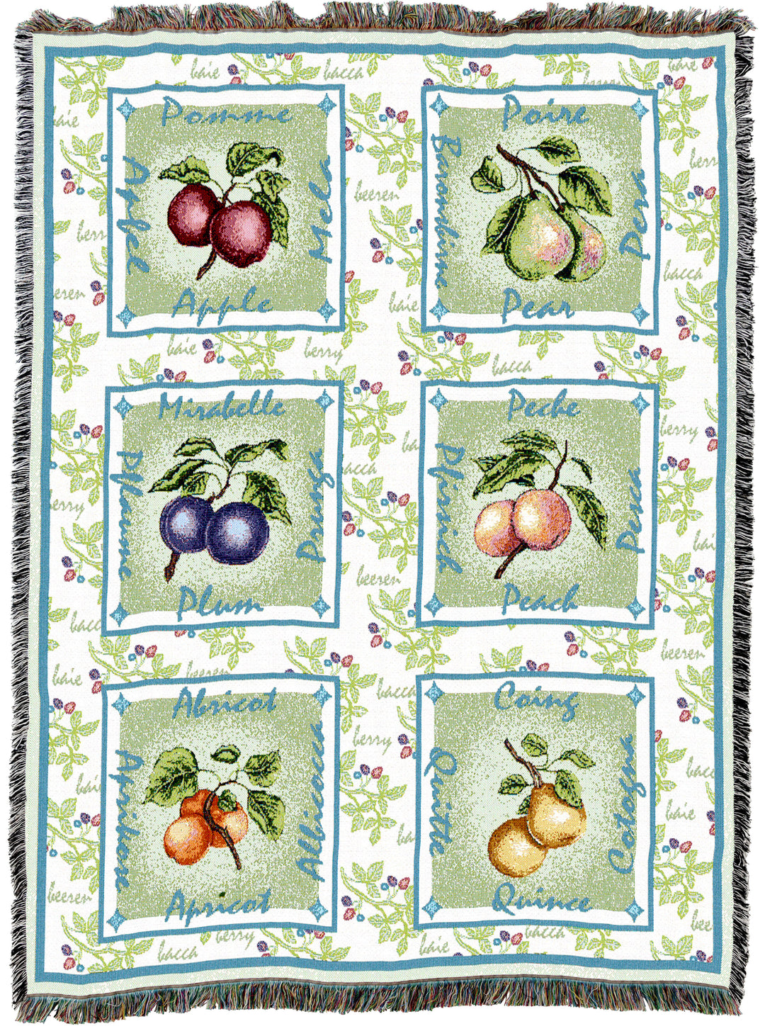 Alsacian Fruit Throw