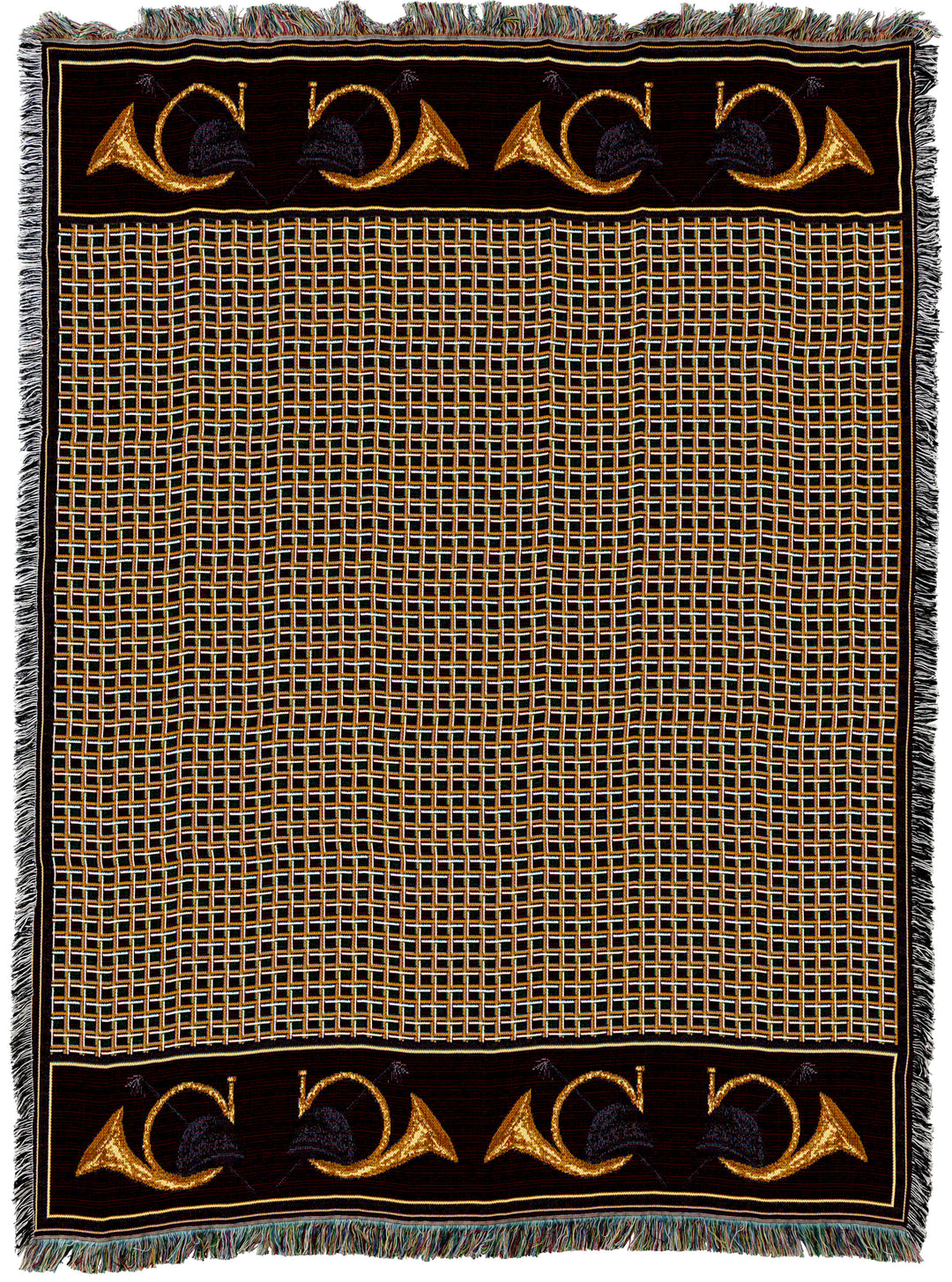 Hunters Pace Equestrian Decor Throw