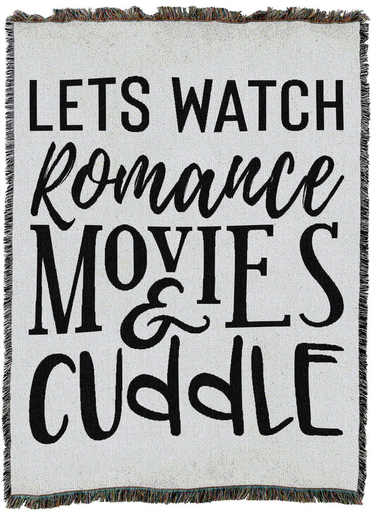 Let's Watch Romance Movies Throw
