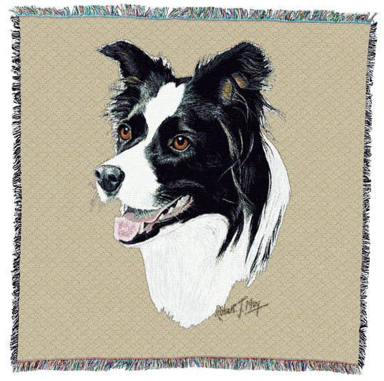 Border Collie Small Throw