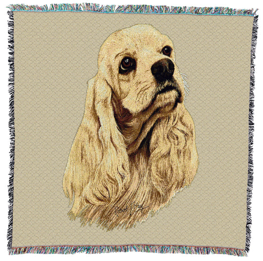 Cocker Spaniel Small Throw