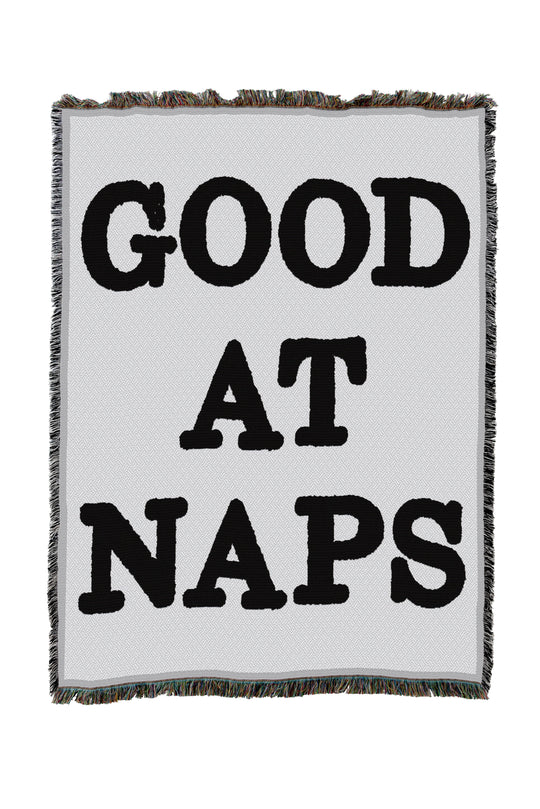 Good At Naps 52x70 Throw