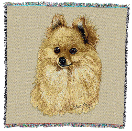 Pomeranian Small Throw