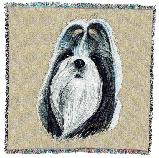 Shih Tzu Small Throw